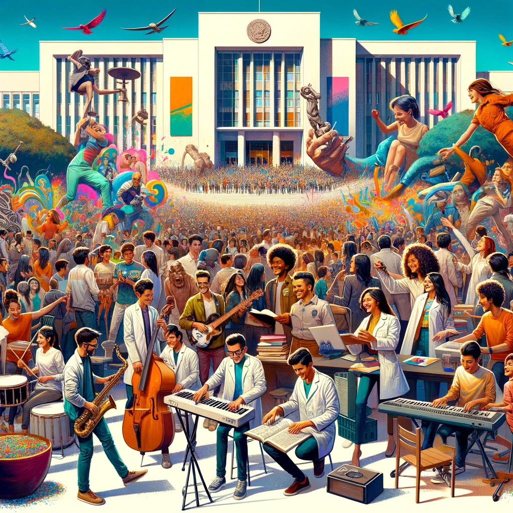 Celebración Contemporánea del Día del Estudiante en la UNAM