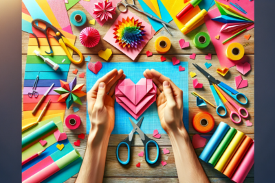 Cómo hacer un corazón de papel