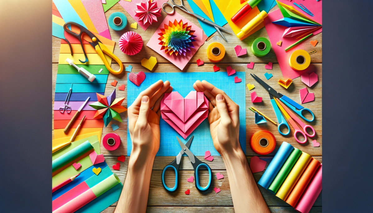 Cómo hacer un corazón de papel